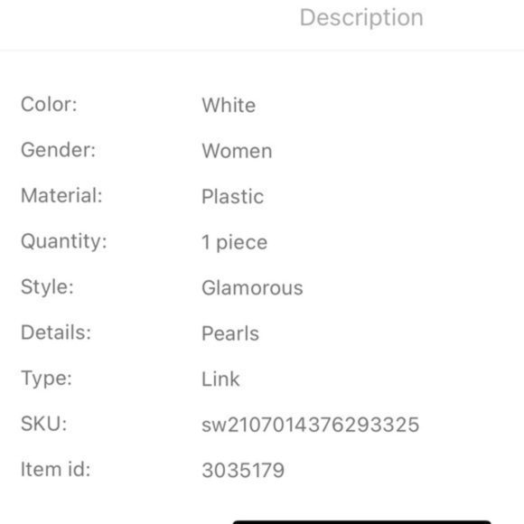 Faux Pearl Layered Bracelet Golden Chain - Picture 5 of 6